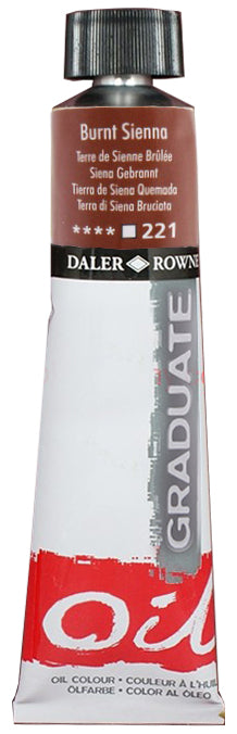 Daler Rowney Graduate Oil Colors BURNT SIENNA Secondary image