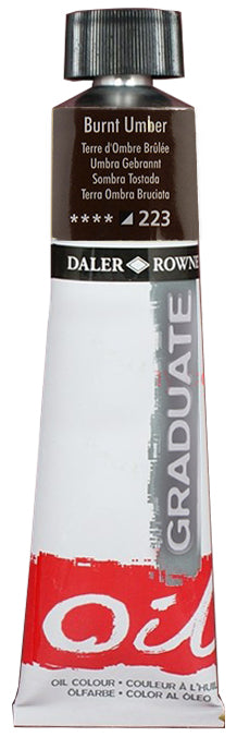 Daler Rowney Graduate Oil Colors BURNT UMBER Secondary image