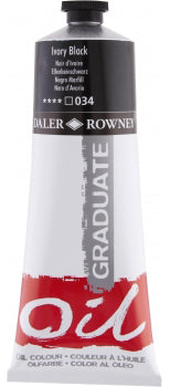 Daler Rowney Graduate Oil Colors IVORY BLACK Secondary image