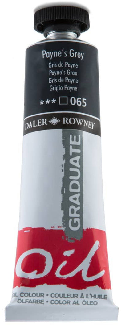Daler Rowney Graduate Oil Colors PAYNES GREY Secondary image