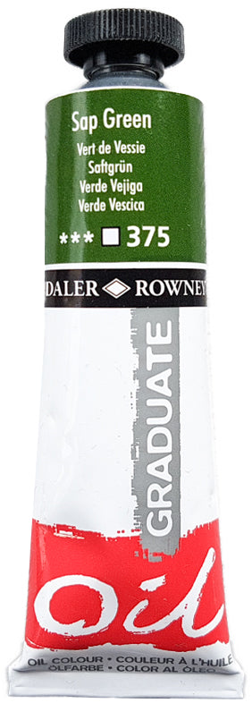 Daler Rowney Graduate Oil Colors SAP GREEN Secondary image