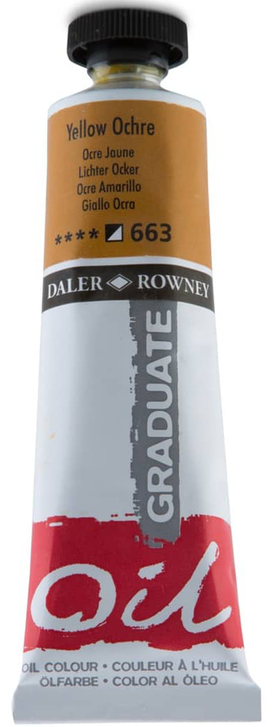 Daler Rowney Graduate Oil Colors YELLOW OCHRE Secondary image