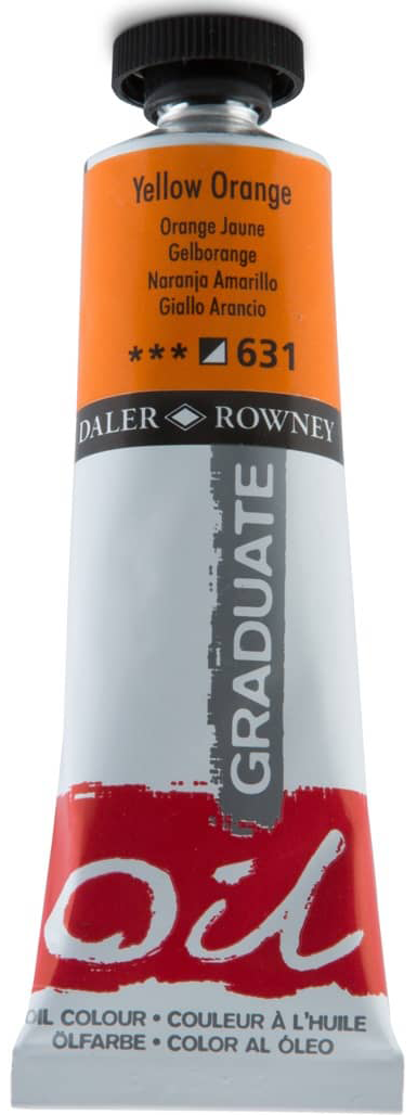 Daler Rowney Graduate Oil Colors YELLOW ORANGE Secondary image