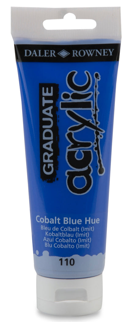 Daler Rowney Graduate Acrylic Color COBALT BLUE (HUE) - Al Masam Stationery LLC Main image