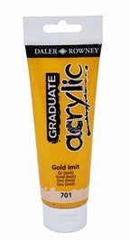 Daler Rowney Graduate Acrylic Color GOLD (IMIT) - Al Masam Stationery LLC