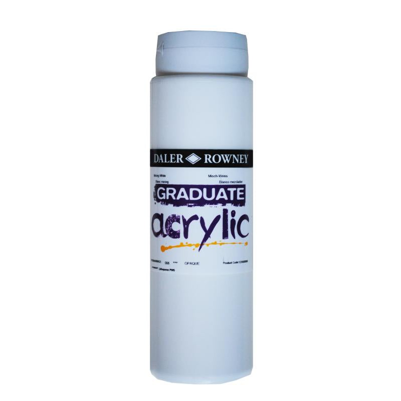 Daler Rowney Graduate Acrylic Color MIXING WHITE Secondary image