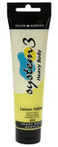 Daler Rowney Acrylic System 3 Heavy Body LEMON YELLOW - Al Masam Stationery LLC