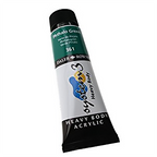 Daler Rowney Acrylic System 3 Heavy Body PHTHALO GREEN - Al Masam Stationery LLC