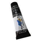 Daler Rowney Acrylic System 3 Heavy Body PROCESS BLACK - Al Masam Stationery LLC
