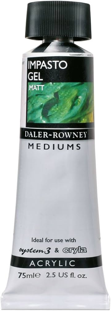 Daler Rowney Impasto Gel Medium Matt Acrylic Medium - Al Masam Stationery LLC Main image