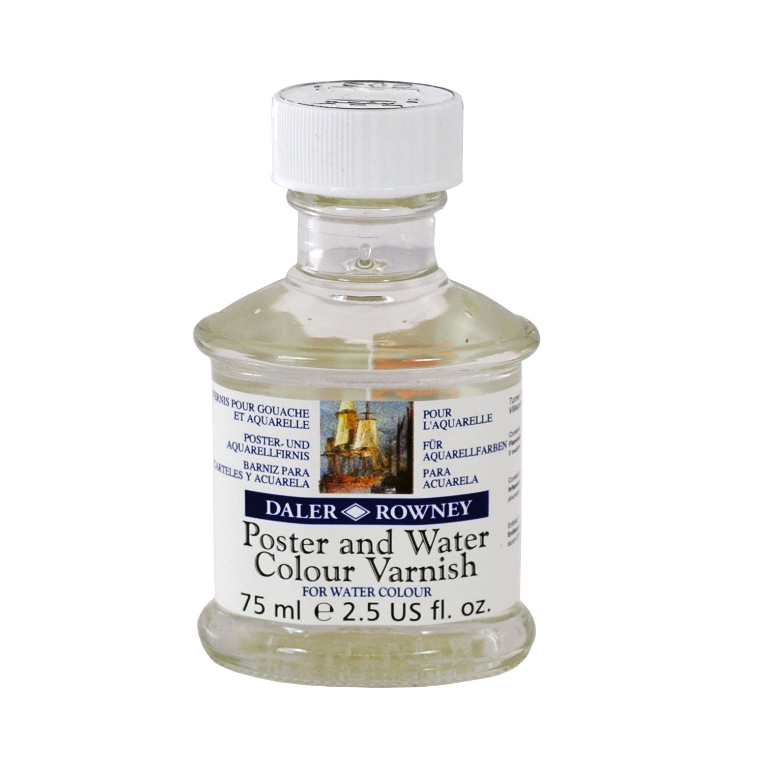 Daler Rowney Watercolour Mediums - Poster & Watercolour Varnish 75ml - Al Masam Stationery LLC Main image