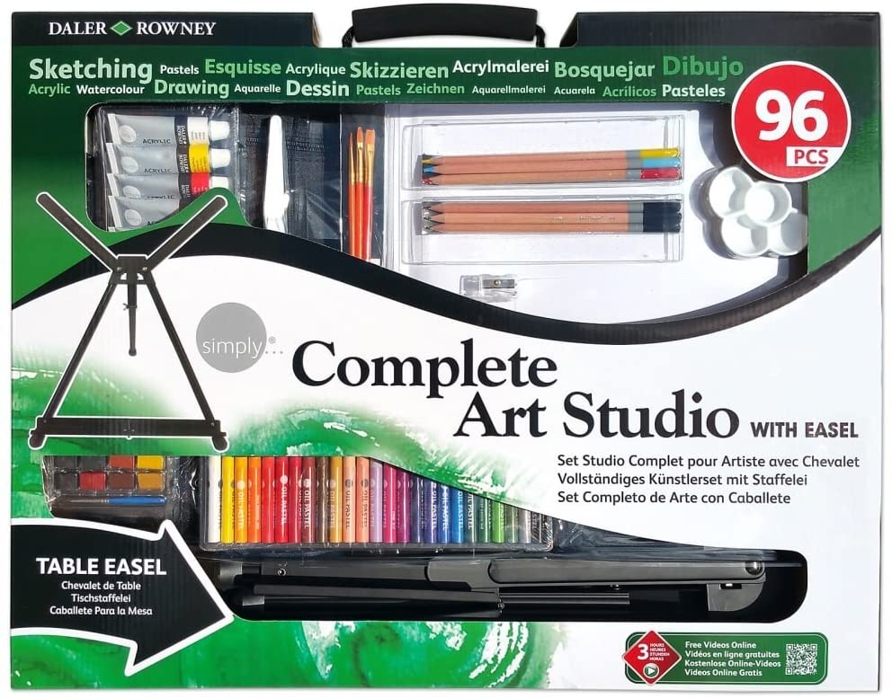 Daler-Rowney Complete Art Set of 96 - Al Masam Stationery LLC Main image