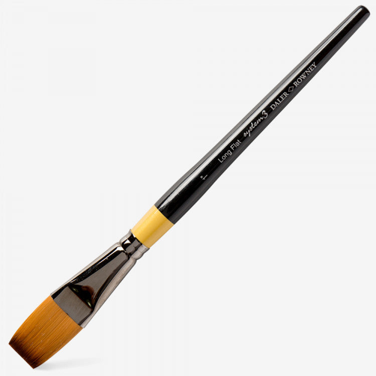 Brush SYSTEM 3 SH LONG FLAT SY21-1IN Secondary image