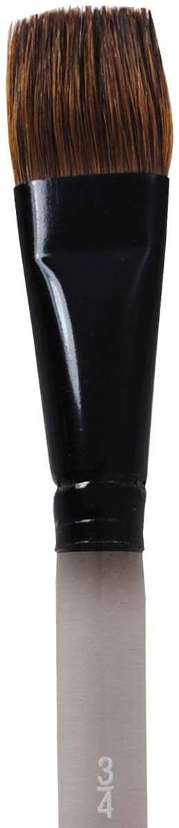Daler Rowney Graduate Flat Brush in Pony Hair / Synthetics Size 3/4 Secondary image