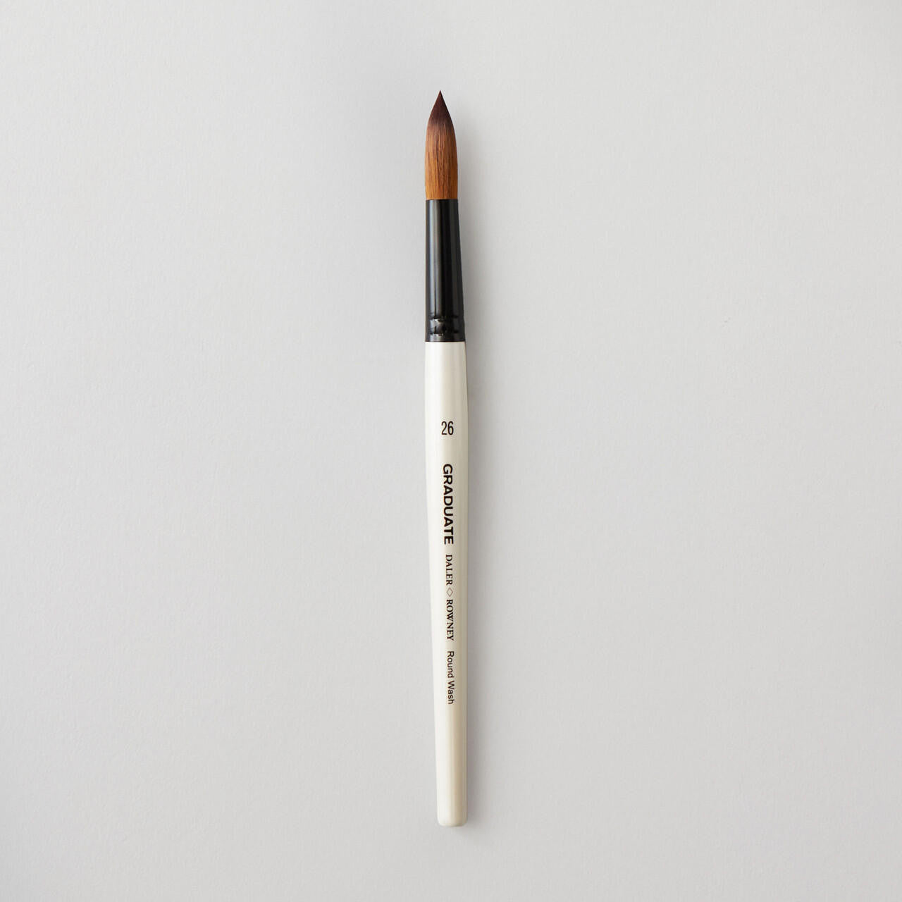 Daler Rowney Graduate Round Pony Hair / Synthetic Brush Size 26 - Al Masam Stationery LLC - Brushes & Rollers - Brushes & Rollers Main image