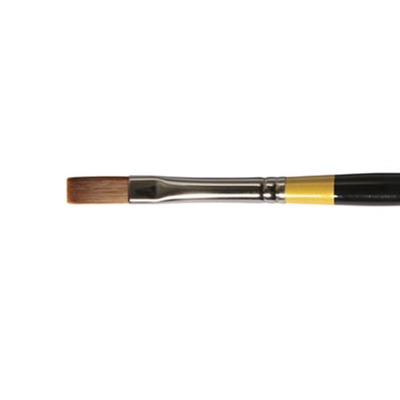 Daler Rowney System 3 Acrylic Brushes Series 21 Long Flat # 1/2" - Al Masam Stationery LLC Main image