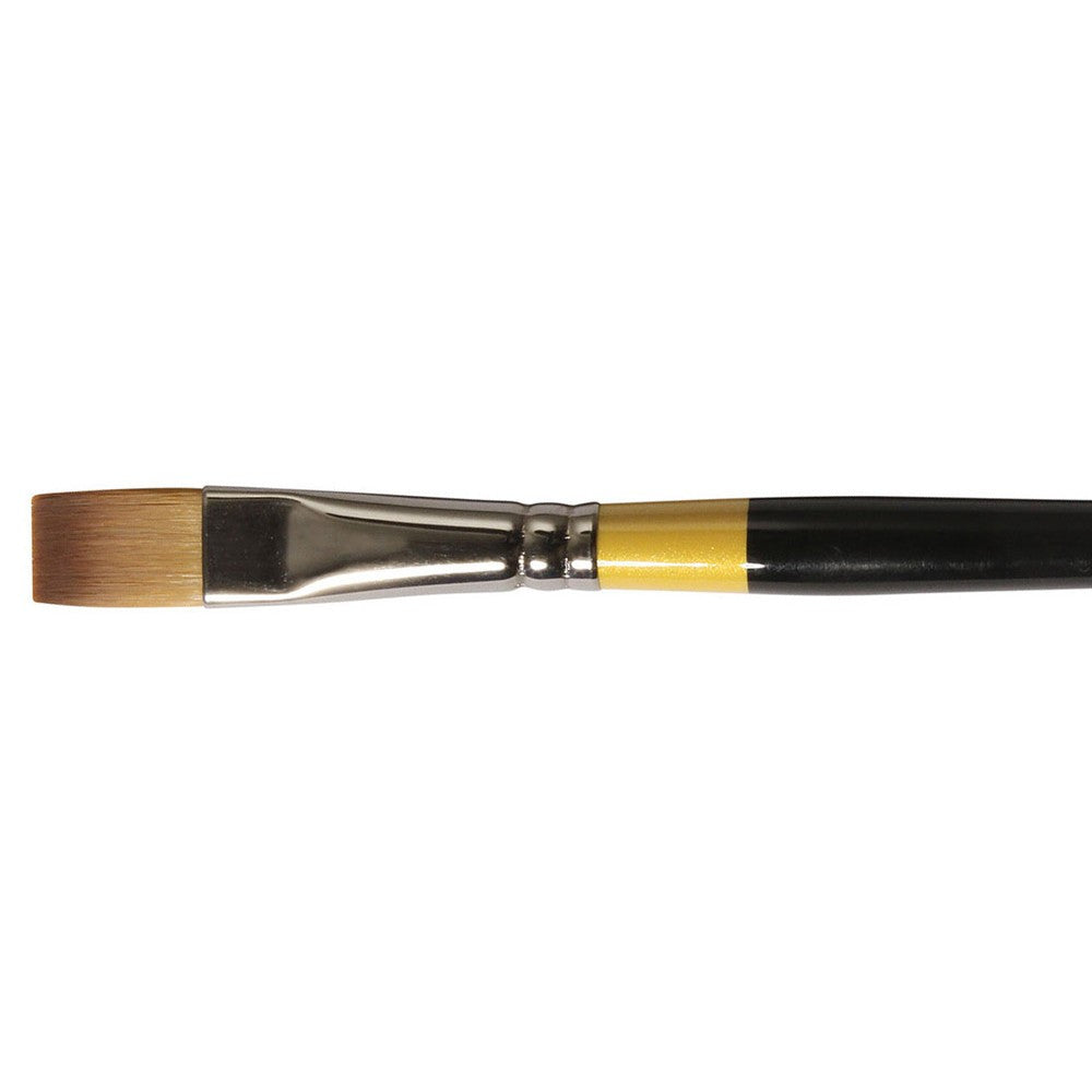 Daler Rowney System 3 Acrylic Brushes Series 55 Short Flat # 1/2" - Al Masam Stationery LLC Main image
