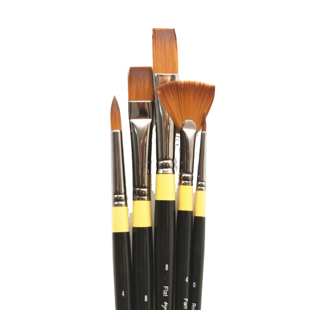 Daler Rowney System 3 Acrylic Brushes System-3 Wallets Selection Set - Al Masam Stationery LLC Main image