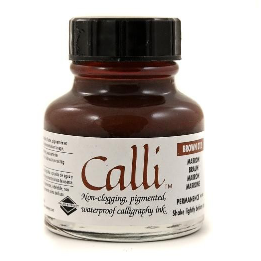 Daler Rowney Calli Ink BROWN - Al Masam Stationery LLC Main image