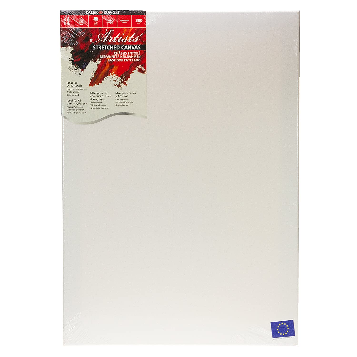 Canvas for artists, A2 format, 42 x 59.4 cm. Main image