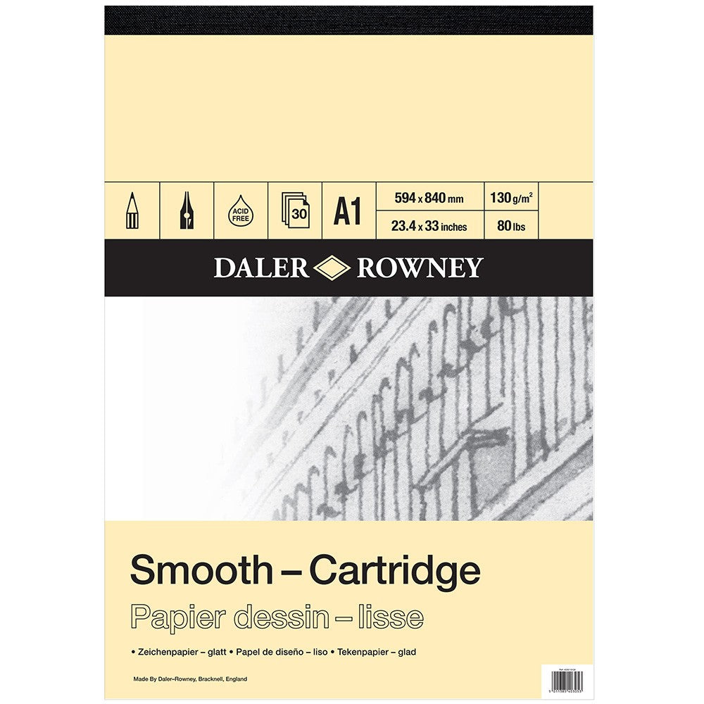 DALER ROWNEY : CARTRIDGE PAPER : GUMMED PADS - Al Masam Stationery LLC Main image