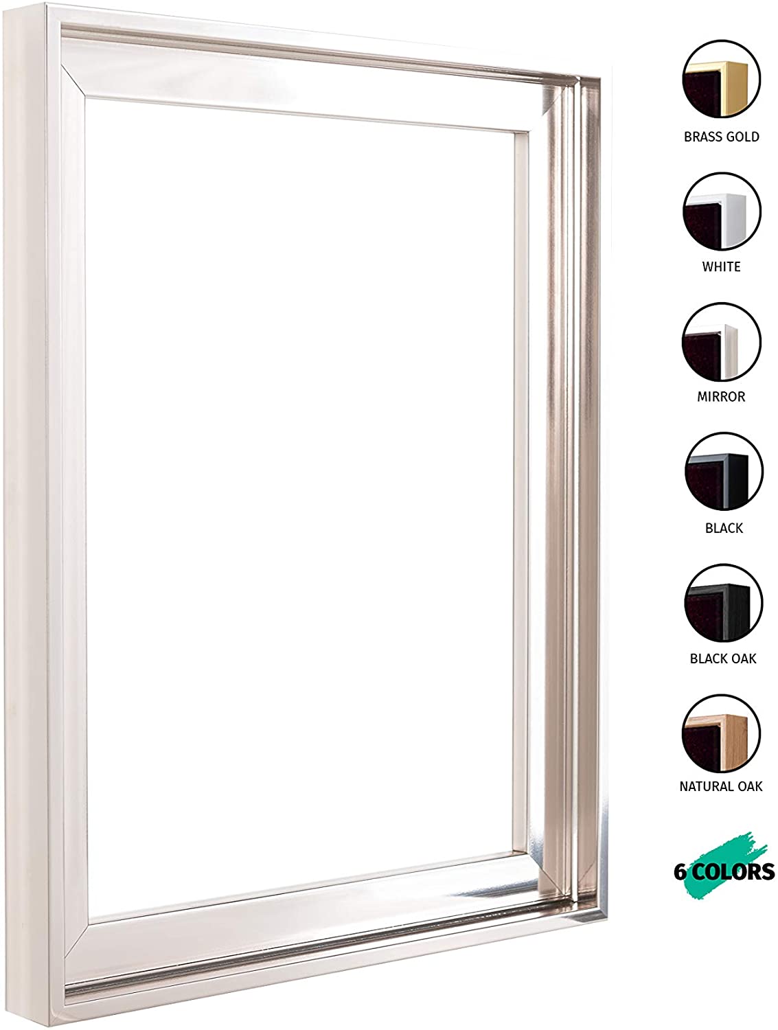 12x16 Floater Frame for Canvas Paintings & Stretched Canvas. - Al Masam Stationery LLC Main image