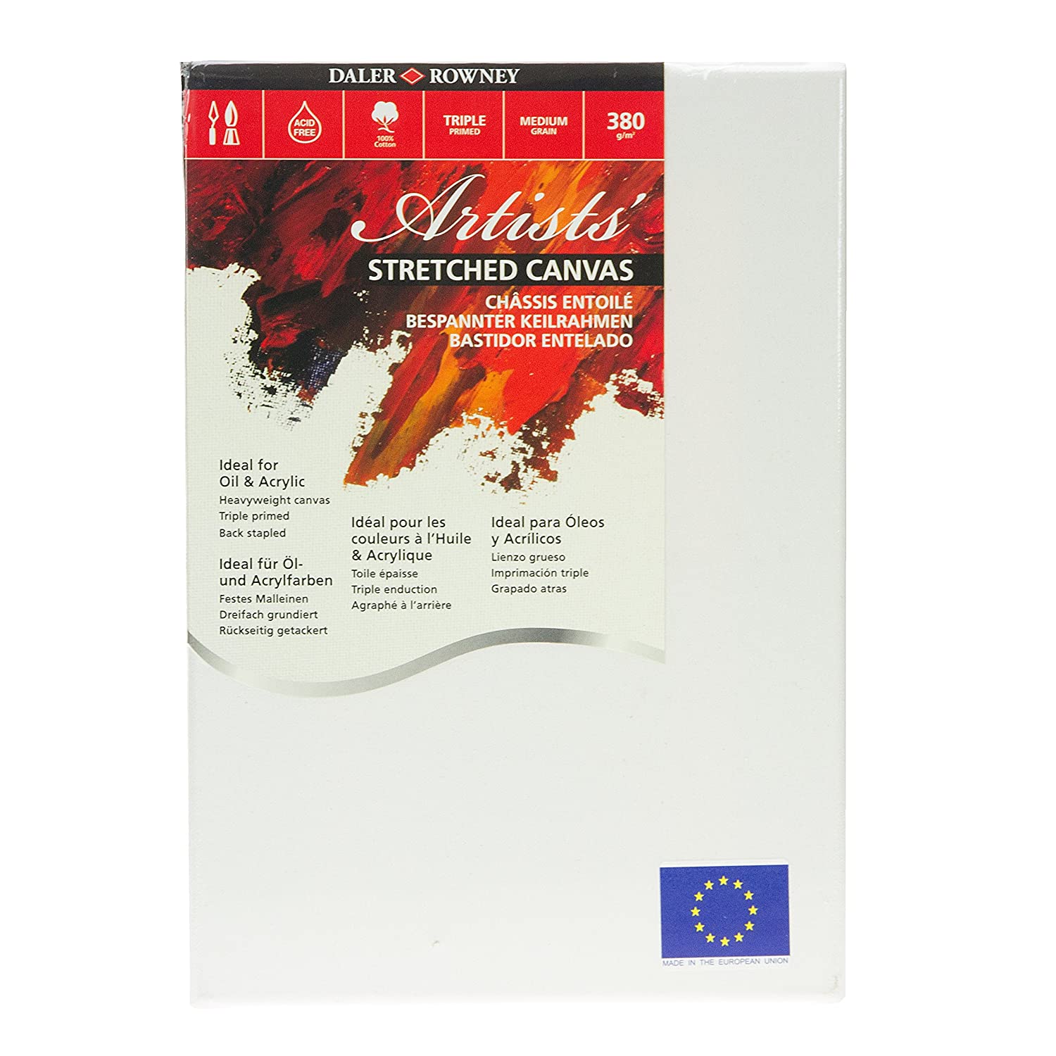 ARTISTS CANVAS - A4 21x29.7cm - Al Masam Stationery LLC Main image