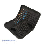 Brush Aquafine Art Zip Case 10 Brush Sort Handle - Al Masam Stationery LLC