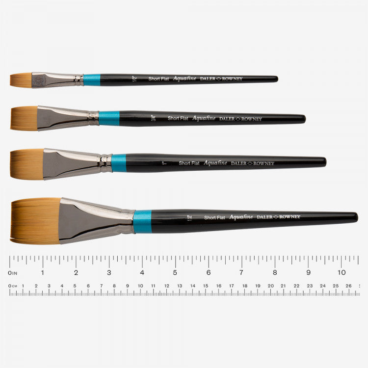 Brush Aquafine Short Flat Af55-3/4in - Al Masam Stationery LLC