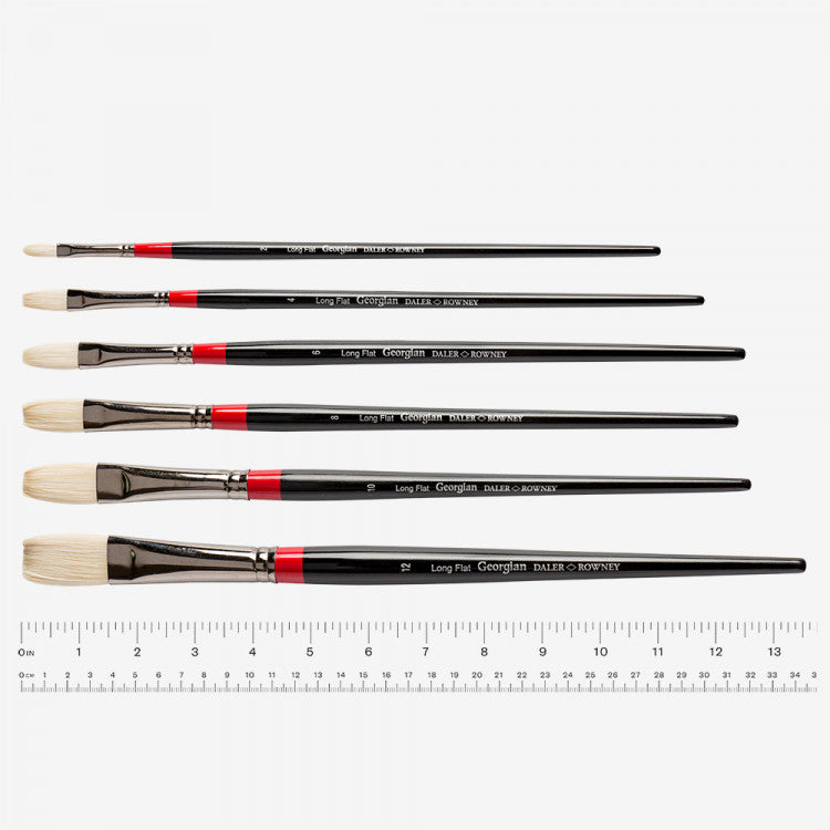 Brush Georgian Long Flat G48-6 - Al Masam Stationery LLC