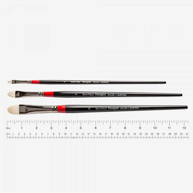 Brush Georgian Short Filbert G18-2 - Al Masam Stationery LLC