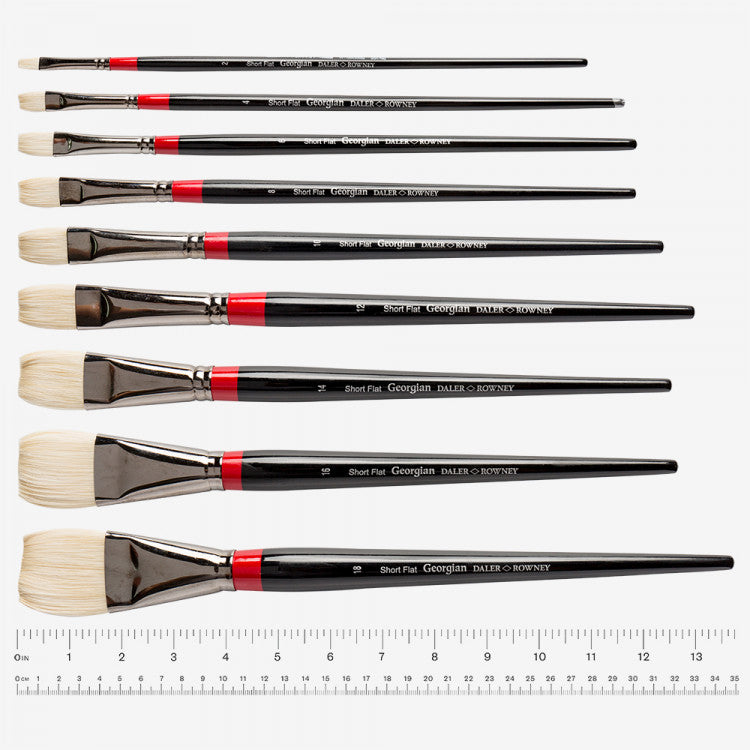 Brush Georgian Short Flat G36-12 - Al Masam Stationery LLC