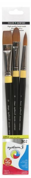 Brush SYSTEM 3 WALLET 302 3 BRUSH LH - Al Masam Stationery LLC Main image