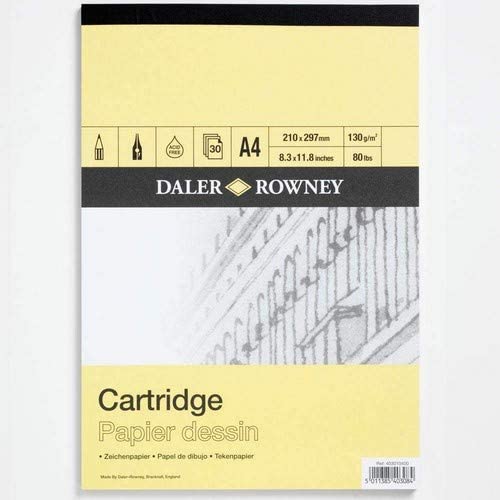 Daler Rowney A Series Cartridge Pad A4 - Al Masam Stationery LLC Main image