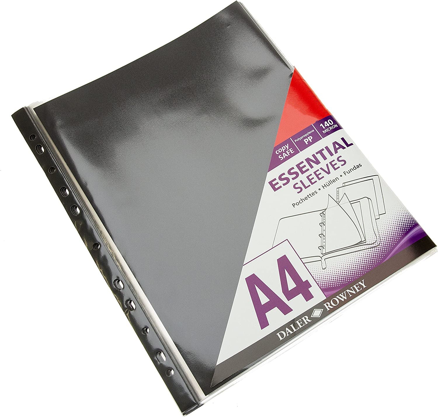 Daler Rowney A4 Portfolio Display Sleeve - Al Masam Stationery LLC Main image