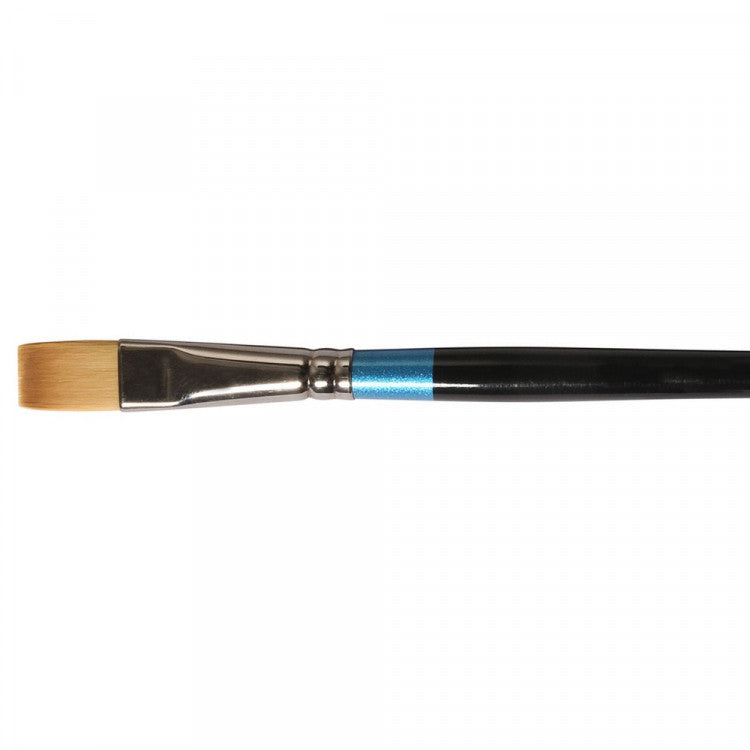 Daler Rowney Aquafine Watercolor Brushes Series 55 Short Flat No. 1/2" - Al Masam Stationery LLC Main image