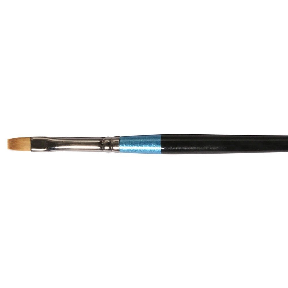 Daler Rowney Aquafine Watercolor Brushes Series 62 Flat Shader No.  4 - Al Masam Stationery LLC Main image