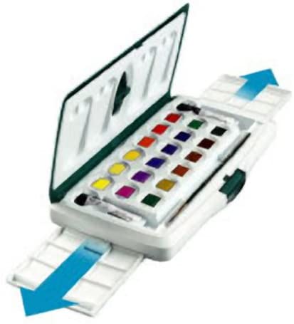 Daler-Rowney Artists' Water Colour 5ml Slider Half Pans (Set of 20) Secondary image