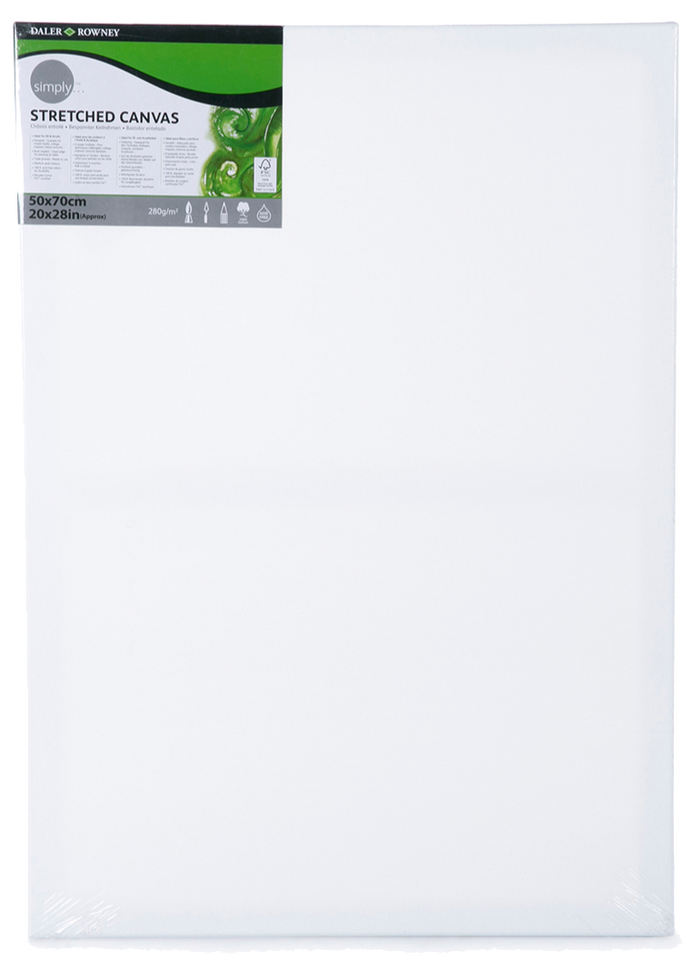Daler Rowney Canvas Panel 50*70cm/20*28" - Al Masam Stationery LLC