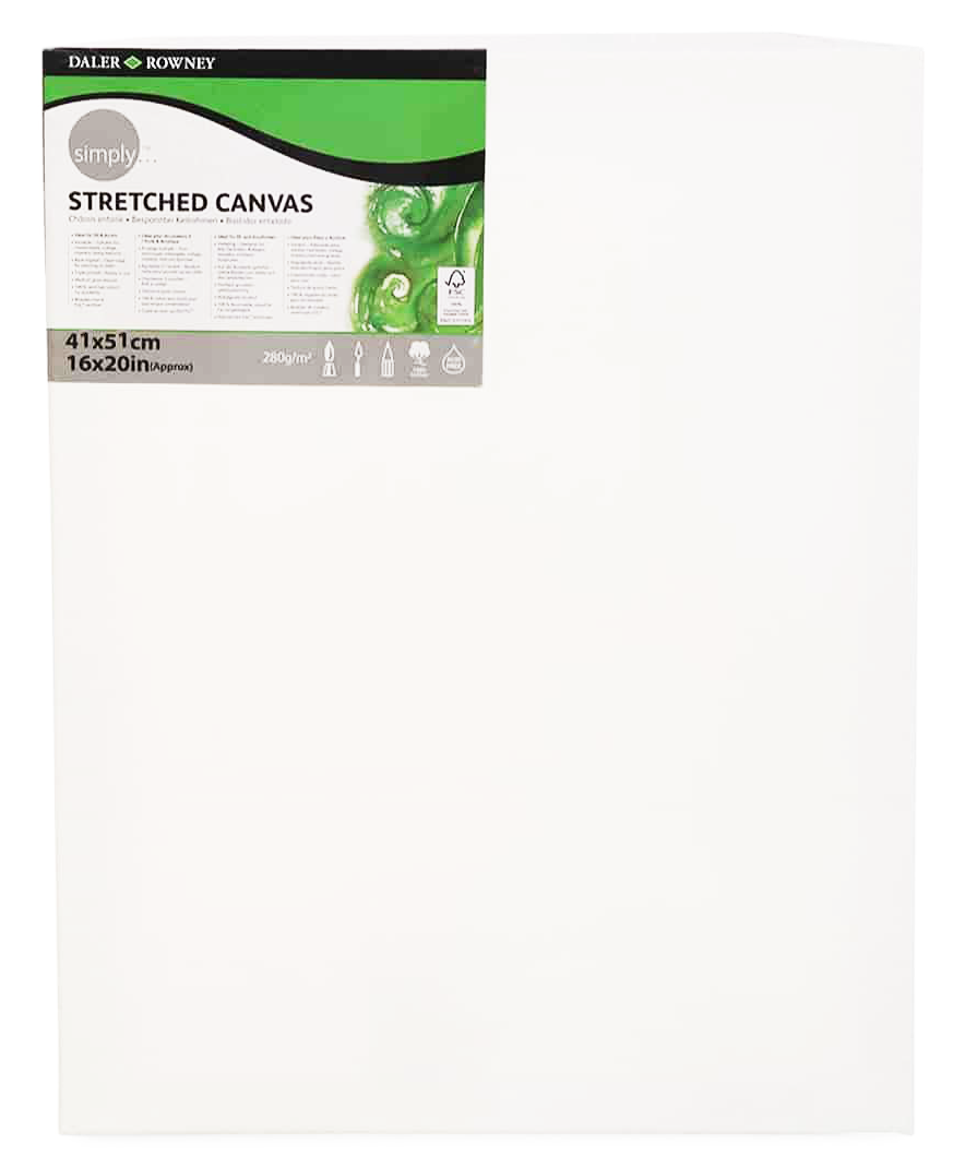 Daler Rowney Canvas Panel Imperial Size 41*51cm/16*20" - Al Masam Stationery LLC