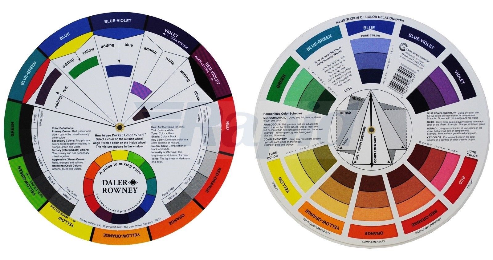 Daler Rowney Colour Wheel - Al Masam Stationery LLC Main image