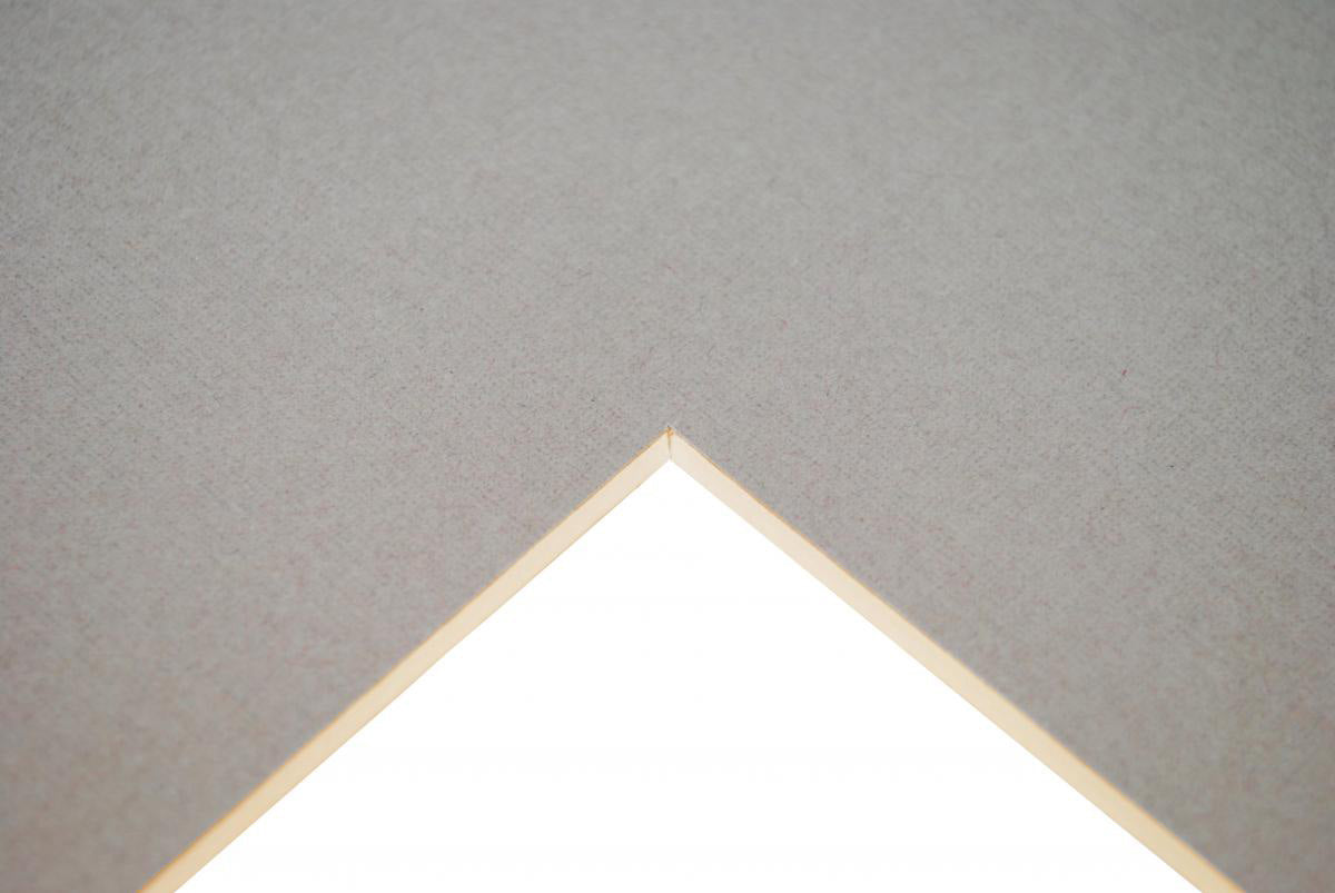 Daler Rowney Cream Core Mount Boards A1-33.5*23.5 OR 59cm*84cm (1*10sht) ASH GREY - Al Masam Stationery LLC Main image