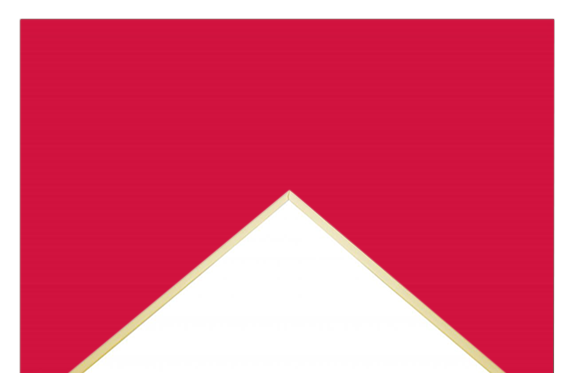 Daler Rowney Cream Core Mount Boards A1-33.5*23.5 OR 59cm*84cm (1*10sht) PILLAR BOX RED - Al Masam Stationery LLC Main image