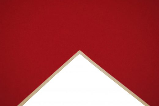 Daler Rowney Cream Core Mount Boards A1-33.5*23.5 OR 59cm*84cm (1*10sht) SCARLET - Al Masam Stationery LLC Main image