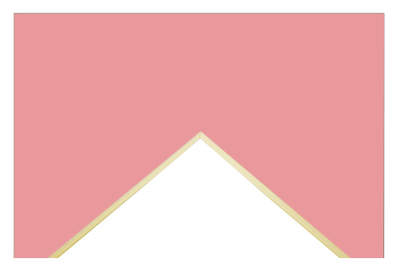 Daler Rowney Cream Core Mount Boards A1-33.5*23.5 OR 59cm*84cm (1*10sht) SUNSET PINK - Al Masam Stationery LLC Main image
