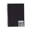 Daler-Rowney Ebony Spiral Black Paper Sketchbook Portrait A4 - Al Masam Stationery LLC
