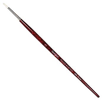 Daler Rowney Georgian Oil Brushes Series G24 Round No. 3 - Al Masam Stationery LLC Main image