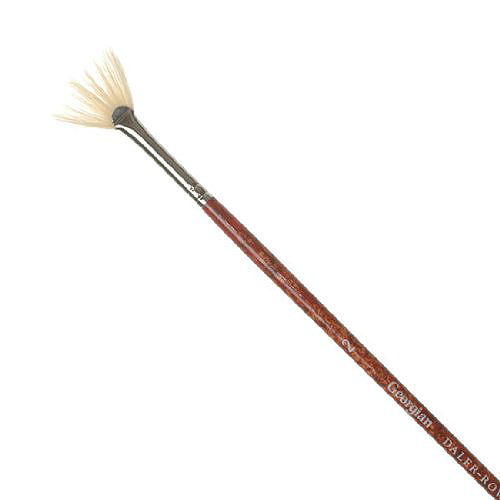 Daler Rowney Georgian Oil Brushes Series G84 Fan No. 2 - Al Masam Stationery LLC Main image