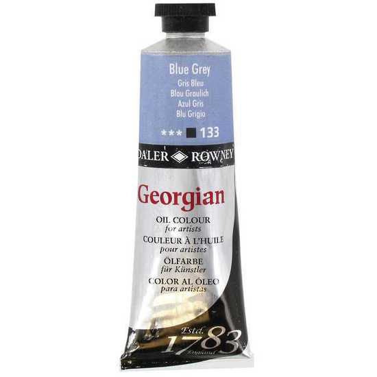 Daler Rowney Georgian Oil Paint - Blue Grey - 38ML Secondary image