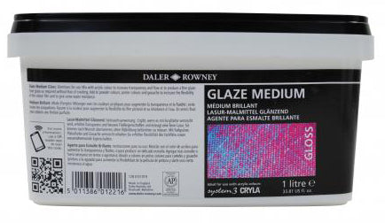 Daler Rowney Glaze Medium Gloss Acrylic Medium - Al Masam Stationery LLC Main image